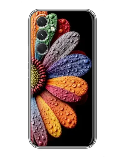 Чехол для Realme P4 Lite с картинкой «Радужный цветок» Чехол для Realme P4 Lite с картинкой «Радужный цветок»
