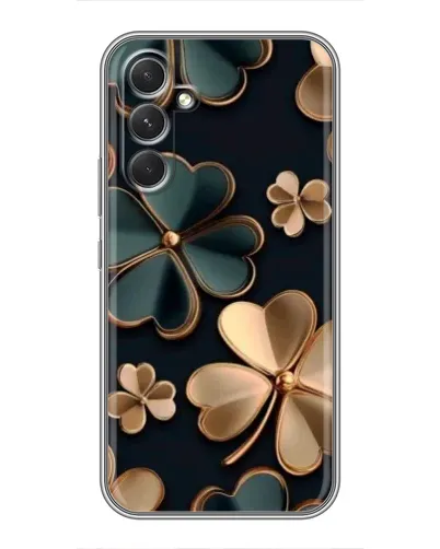 Чехол для Realme P4 Lite с картинкой «Клевер в золоте» Чехол для Realme P4 Lite с картинкой «Клевер в золоте»