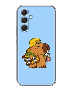 Чохол для Realme P4 Lite з картинкою «Капібара на скейті» Чохол для Realme P4 Lite з картинкою «Капібара на скейті»