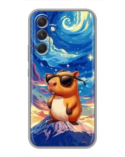 Чехол для Realme P4 Lite с картинкой «Капибара Ван Гога»