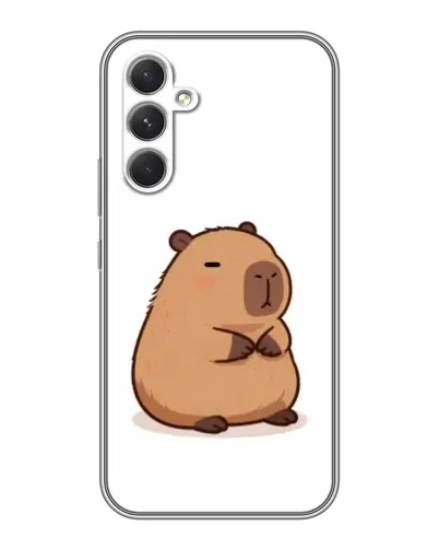 Чехол для Realme P4 Lite с картинкой «Толстенькая капибара»