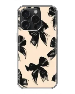 Чохол для Realme P4 Pro з картинкою «Патерн чорні банти»