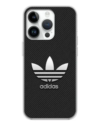 Чохол для Realme P4 з картинкою «Adidas Карбонова текстура»