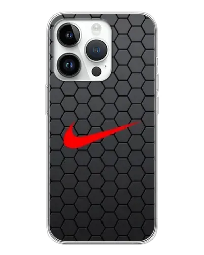 Чехол для Realme P4 с картинкой «Nike — карбоновая сетка»