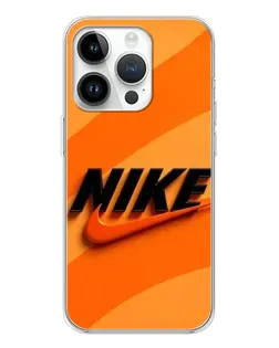 Чехол для Realme P4 с картинкой «Оранжевый драйв Nike»