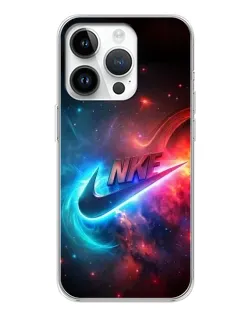 Чехол для Realme P4 с картинкой «Огненный логотип Nike»