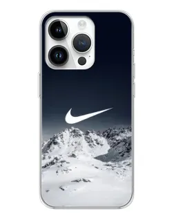 Чехол для Realme P4 с картинкой «Nike — зимние горы»