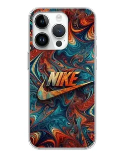Чехол для Realme P4 с картинкой «Nike в абстракции»