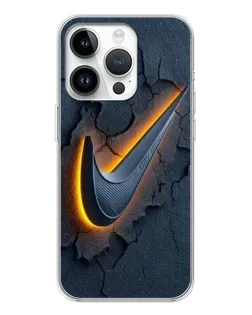 Чехол для Realme P4 с картинкой «Объемный логотип Найк»