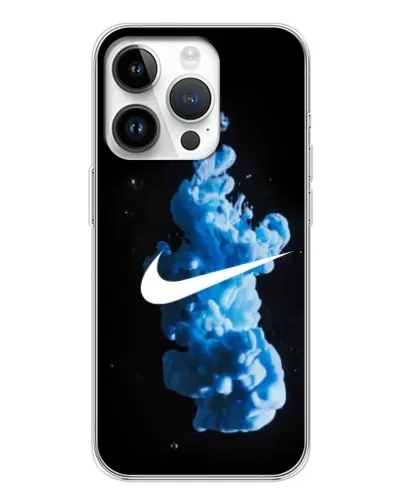 Чехол для Realme P4 с картинкой «Nike и синий дым»