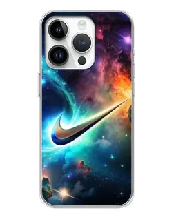 Чехол для Realme P4 с картинкой «Космический Nike Swoosh»