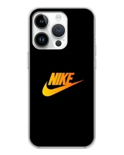 Чехол для Realme P4 с картинкой «Золотой логотип Nike»