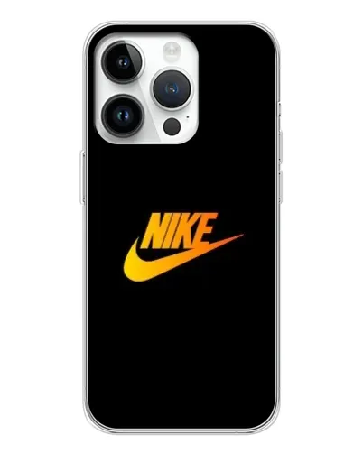 Чехол для Realme P4 с картинкой «Золотой логотип Nike»
