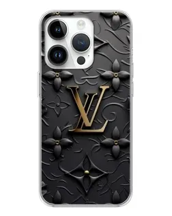 Чехол для Realme P4 с картинкой «Кожаная текстура LV»
