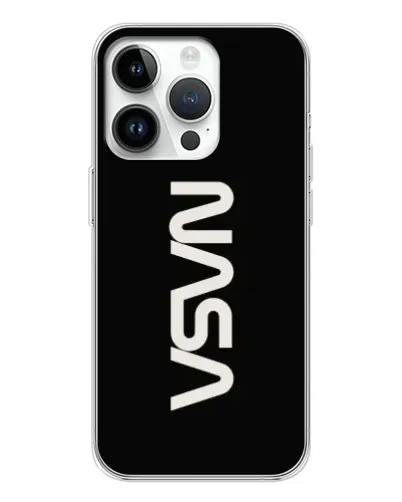 Чехол для Realme P4 с картинкой «NASA — вертикальный логотип»