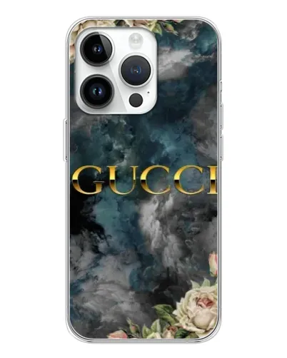 Чехол для Realme P4 с картинкой «Абстрактные цветы Gucci»