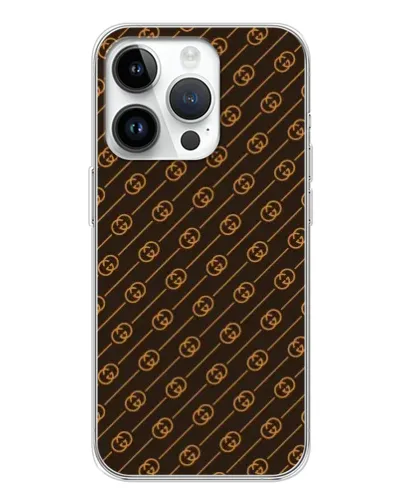 Чехол для Realme P4 с картинкой «Gucci — золотые диагонали»