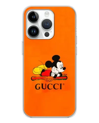 Чехол для Realme P4 с картинкой «Микки Маус Gucci — оранж» Чехол для Realme P4 с картинкой «Микки Маус Gucci — оранж»