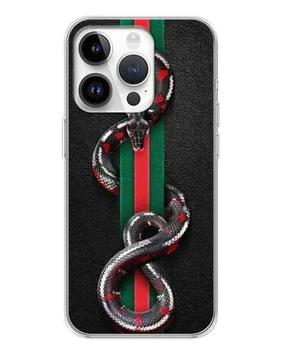 Чехол для Realme P4 с картинкой «Gucci — змея на полосе» Чехол для Realme P4 с картинкой «Gucci — змея на полосе»