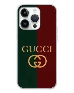 Чохол для Realme P4 з картинкою «Gucci — темно-зелений градієнт»