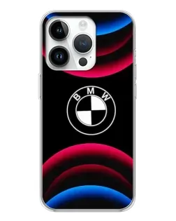 Чохол для Realme P4 з картинкою «Логотип BMW та неонові дуги»