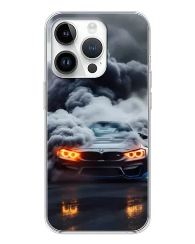 Чохол для Realme P4 з картинкою «BMW у диму» Чохол для Realme P4 з картинкою «BMW у диму»