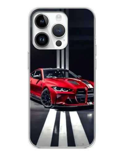 Чохол для Realme P4 з картинкою «Червона BMW на дорозі» Чохол для Realme P4 з картинкою «Червона BMW на дорозі»