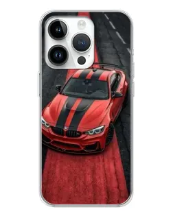 Чохол для Realme P4 з картинкою «BMW на червоній доріжці»