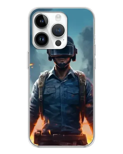 Чехол для Realme P4 с картинкой «PUBG — реалистичный герой»