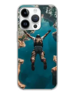 Чехол для Realme P4 с картинкой «PUBG — свободное падение»