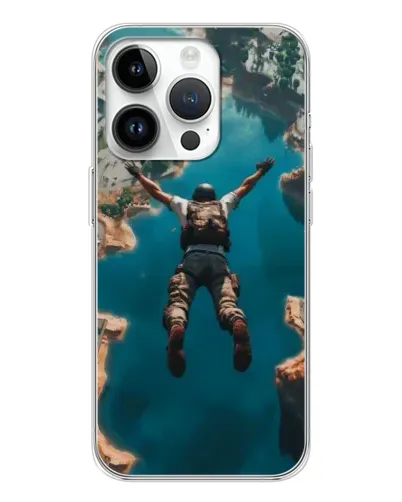 Чехол для Realme P4 с картинкой «PUBG — свободное падение»
