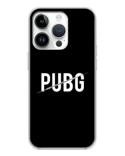 Чехол для Realme P4 с картинкой «PUBG — белый логотип»