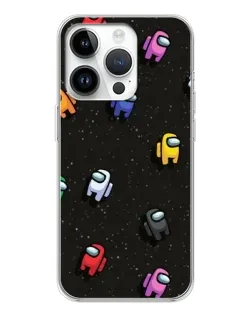 Чохол для Realme P4 з картинкою «Космічний патерн Among Us»