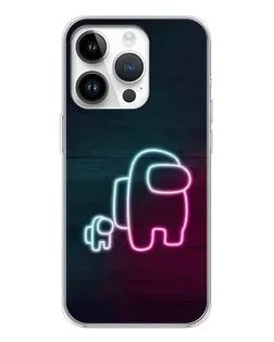 Чохол для Realme P4 з картинкою «Among Us неон-арт»