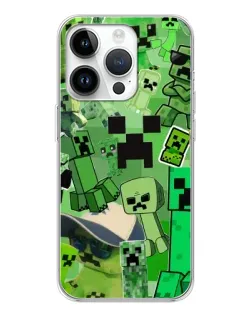 Чохол для Realme P4 з картинкою «Кріпери Minecraft»