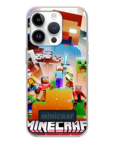Чохол для Realme P4 з картинкою «Minecraft герої гри»