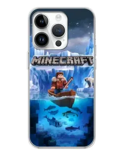 Чохол для Realme P4 з картинкою «Minecraft льодянийсвіт»