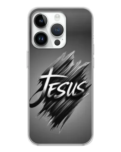 Чехол для Realme P4 с картинкой «Надпись Jesus Graffiti»
