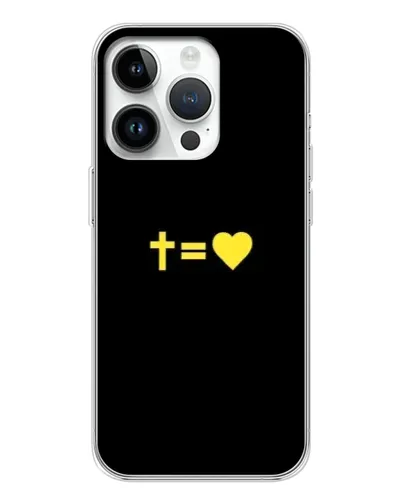 Чехол для Realme P4 с картинкой «Сердце и Крест»