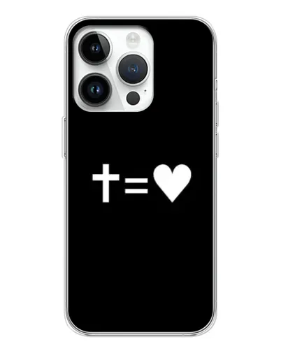 Чехол для Realme P4 с картинкой «Крест и Сердце»