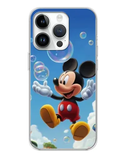 Чохол для Realme P4 з картинкою «Mickey та мильні бульбашки»