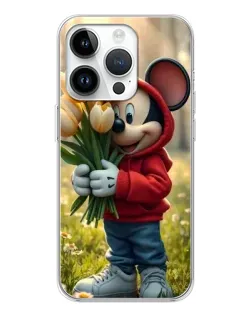 Чохол для Realme P4 з картинкою «Міккі з тюльпанами» Чохол для Realme P4 з картинкою «Міккі з тюльпанами»