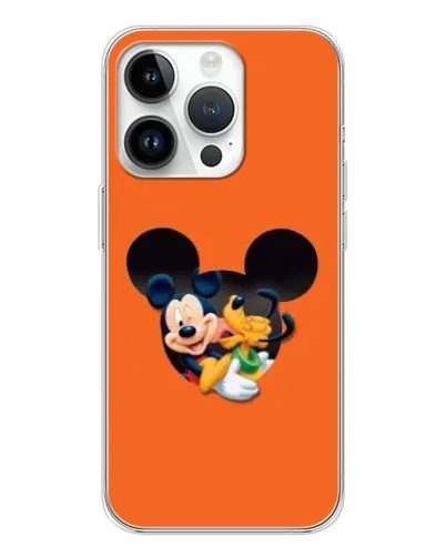 Чохол для Realme P4 з картинкою «Серце Міккі Мінні»