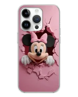 Чохол для Realme P4 з картинкою «Мінні крізь стіну»
