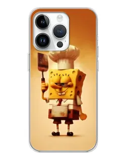 Чохол для Realme P4 з картинкою «Губка Боб кухар»