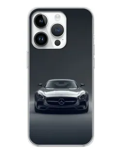 Чохол для Realme P4 з картинкою «Mercedes на чорному»