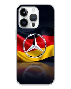 Чохол для Realme P4 з картинкою «Mercedes — прапор Німеччини»