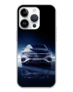 Чохол для Realme P4 з картинкою «Нічний Mercedes EQ»