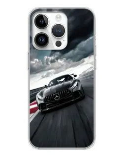 Чохол для Realme P4 з картинкою «Гоночний Mercedes AMG»