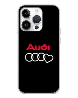 Чохол для Realme P4 з картинкою «Логотип Audi Heart»
